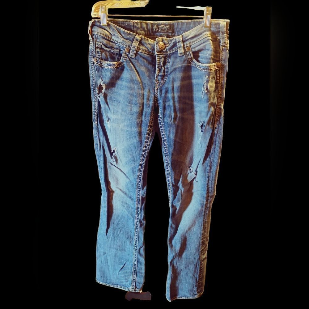Silver aiko jeans 